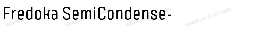Fredoka SemiCondense字体转换